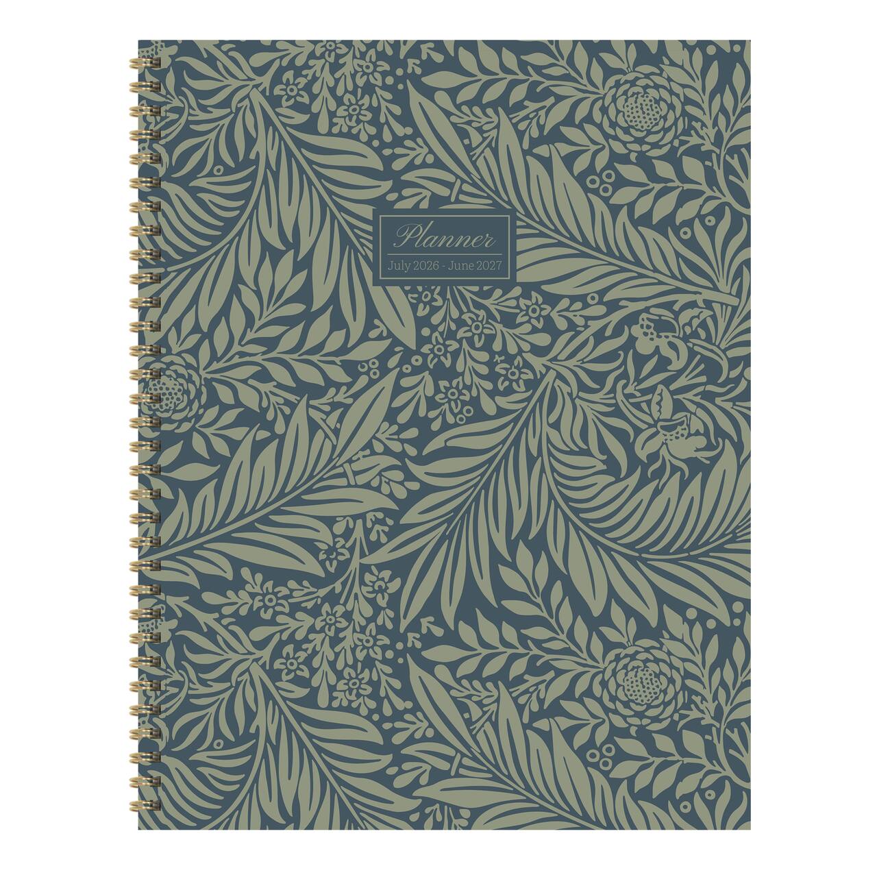 TF Publishing Large Leaf Motif Large Weekly Monthly Planner